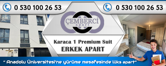 Çemberci Apart Karaca 1 Premium Erkek Süit Eskişehir