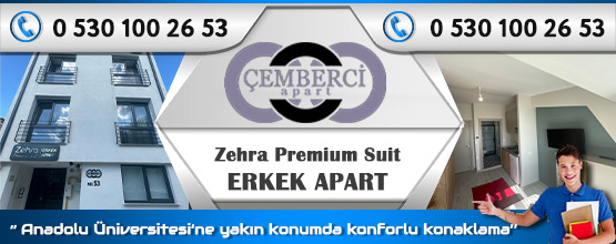 Çemberci Apart Zehra Premium Erkek Süit Eskişehir